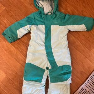 LL Bean Toddler Snow Suit